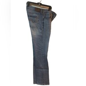 CODY JAMES MEN'S CRUPPER WASH JACKSON SLIM STRAIGHT STRETCH DENIM JEANS 34x32.